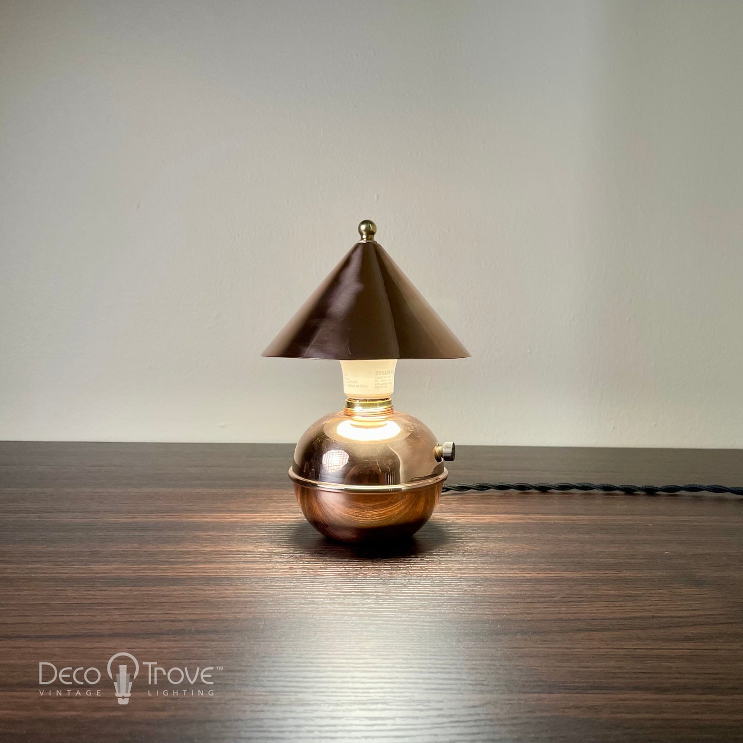 1930s Chase Glow Lamp in Copper - Ruth Gerth