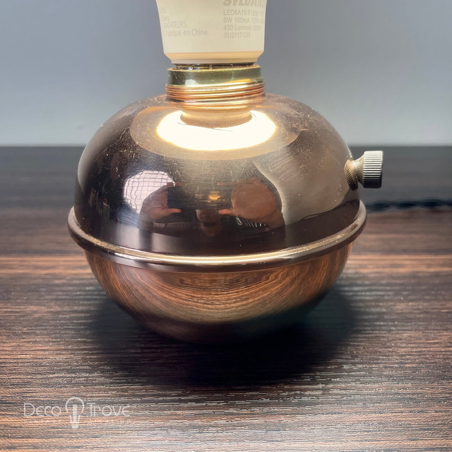 1930s Chase Glow Lamp in Copper - Ruth Gerth