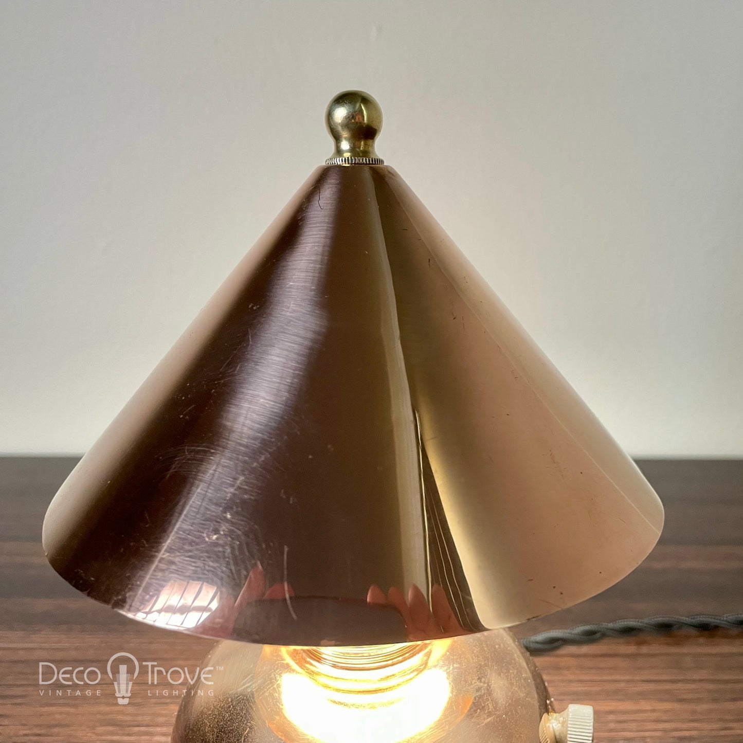 1930s Chase Glow Lamp in Copper - Ruth Gerth