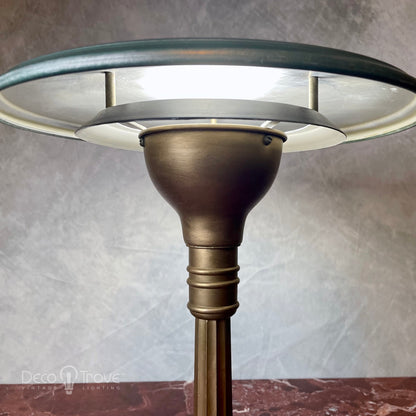 1936 Sight Light Streamline Machine Age Deco Desk Lamp - Leroy Doane - Multiple Finishes