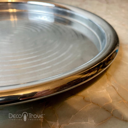 1930s Chase Chrome Streamlined Deco Ring Tray